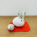 ☆ys59様ご専用ページ☆⚮̈ミナペルホネン ハンドメイド⚮̈卵うさぎのお飾り 干支 置物 sometimes lucky／jellybeans