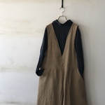 ［冬おすすめ］大人服コーデュロイ＊Vネックサロペット~ 
