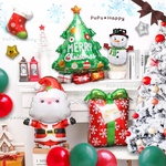 クリスマス バルーン 便利 セット かわいい Xmas パーティー用品 Christmas ナチュラル 北欧系 数字 風船セット 男の子 女の子 風船 ガーランド 初めてのクリスマス お祝い 飾り付け