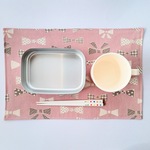20×30_<リボン>ランチョンマット_#406_luncheon mat<20×30_ribon>