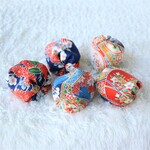 ＊お手玉　5コ＊＊小豆入り