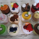 かわいいフェルトケーキ12個セット　３