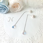 ピアス《goutte du SWAROVSKI - aurore》