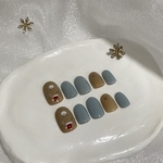 クマサンタ🎅🏼🧸　クリスマスネイル