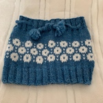 ワンコとお揃いニット帽兼スヌード