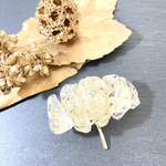 【1点物】ポニーフック/氷河/夏/ヘアアクセサリー　クリア/浴衣