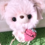 sale♡チワワちゃん ピンク あみぐるみ