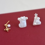 3点セット🎄クリスマスイヤーアクセサリー