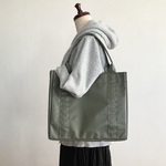 トートバッグ03 BOX オリーブドラブ / ポリエステル帆布
