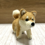 トコトコお散歩柴犬ちゃん🐕羊毛フェルト(おすまし)