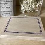お値打ち♪お手紙などに使える枠はんこ