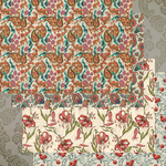 【期間限定／20枚】Antique Floralセット♡A4両面印刷2種各10枚