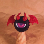 単眼悪魔ブローチ