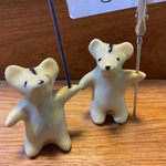 ヤマネ　お香立て　メモスタンド