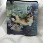 アッシュデザイン最新柄 猫 ミニポーチ