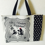アリス トートバッグ ベージュドット