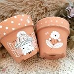 冬のわんこ鉢セット