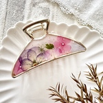 New✨お花のバンスクリップ🌸レジン 