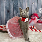 クリスマススカート(シルバー)