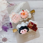 【12】ホイップデコ♡ヘアクリップ