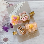 【18】ホイップデコ♡ヘアクリップ