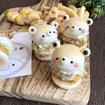 プリプリKUMA海老カツバーガー&ポテトナゲットcharm