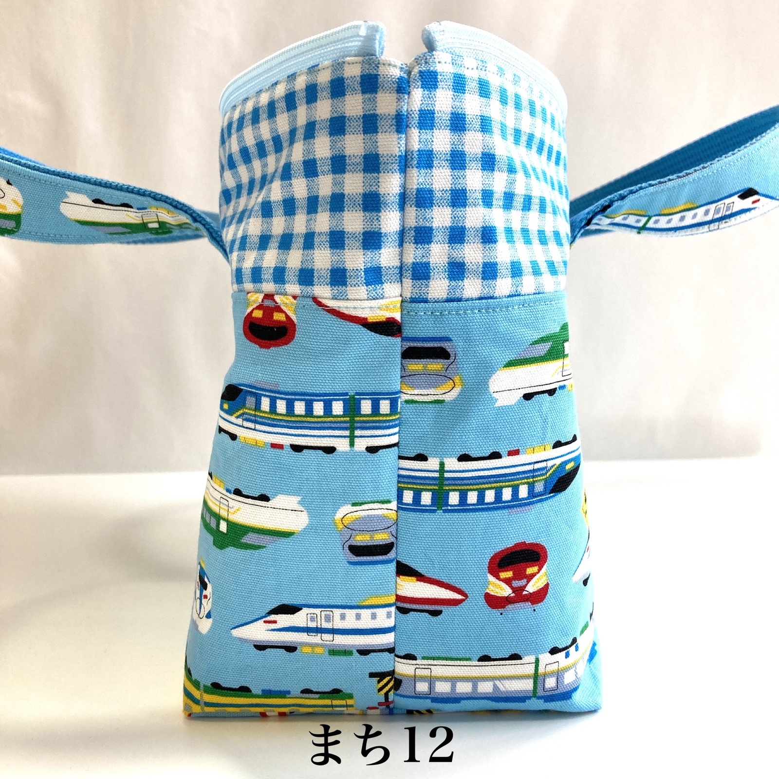 電車の保冷保温ランチバッグ(洗える)お弁当袋 新幹線