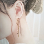 ゆれるロングピアス、イヤリング