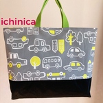 [SALE] 自動車柄　レッスンバッグ