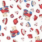USAファブリック　Happy Birthday Bear♪