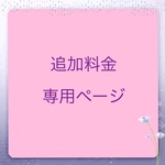 ご購入後追加料金専用ページ