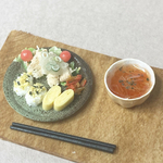 豚しゃぶ定食・のりたま