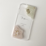 【iPhone15】スマホケース(b)  ニュアンス　レジン　