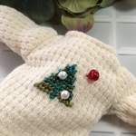現在作成中💦単品売り★リカちゃん・服＊2022クリスマス🎄ツリー刺繍のトップス　