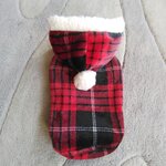 犬服！暖か！クリスマス