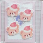 プラパーツ☆キャンディ(サンタ) 4個入