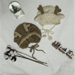 トナカイベビーボンネット