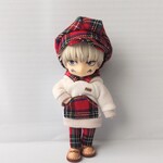 オビツ11 　ねんどろいど　★チェックパーカー　Cセット　