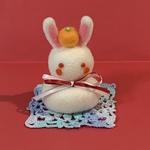 うさぎちゃん鏡餅(赤目)🐇