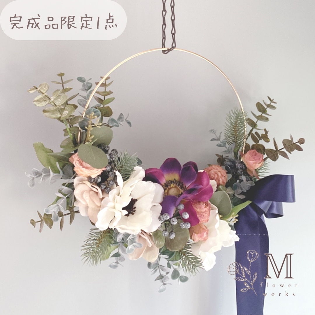 造花リースの人気通販 | minne 国内最大級のハンドメイド・手作り通販 ...