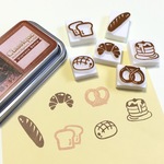 選べるおいしそうなパンの消しゴムはんこ〜6種類〜