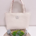 ヌビ×リバティのトートバッグ フェリシテ ダウンシャーヒル