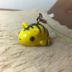 とらのストラップ【樹脂風粘土】