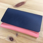 できる大人のバイカラー名刺入れⅡ（内ポケット２つ・名入れできます・ボタンも付けれます）BCー００３