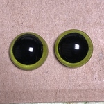 アトリセ様専用　700円　グラスアイ　ガラスアイ　18mm   1セット 羊毛フェルト作品用　目玉　猫用　犬用　子猫用　キトンブルー　他色々