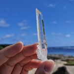 ◆透明抜群◆レムリアンシード(Lemurianseed)/ イシス(Isis)/クォーツクラスター  S00900 天然無研磨