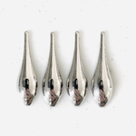 Silver Filigree Long Drop Pendant Tops