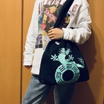 【古着リメイク】巾着トート Hanesアメリカ古着