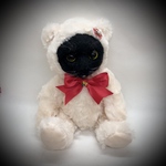 reityataさま専用　白くまの着ぐるみ🧸　オーダーメイド🐱❤️　ぬいぐるみ　羊毛フェルト　テディキャット　cat  