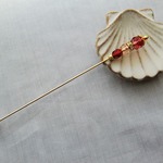 ハットピン　薔薇星雲の蜜